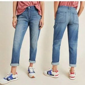 Anthropologie Pilcro and The Letterpress Relaxed Fit Carpenter Jeans 30